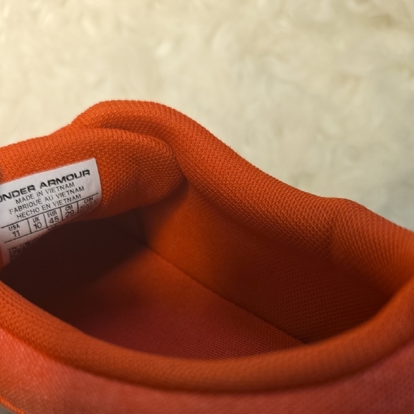 Under Armour Orange Sneakers - Picture 12 of 15